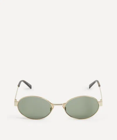 Saint Laurent Women's Oval Sunglasses