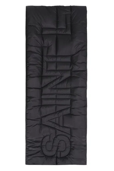 SAINT LAURENT WOMEN'S PADDED NYLON SCARF
