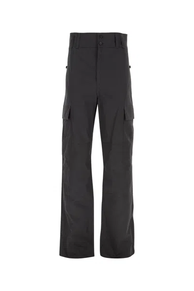 Saint Laurent Women Pantalon Twill De Coton In Grey