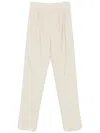 Saint Laurent Beige Wool Trousers