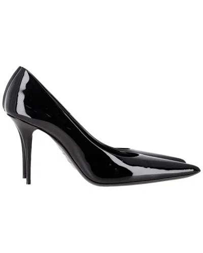 Saint Laurent Women's Patent Leather Norma Pump (authentic Pre-loved) In Black