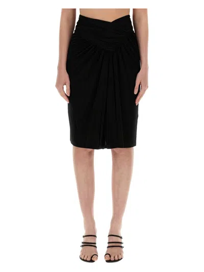 SAINT LAURENT WOMEN'S PENCIL SKIRT