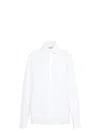 Saint Laurent Cotton Shirt With Buttoned Cuffs And Straight Hem