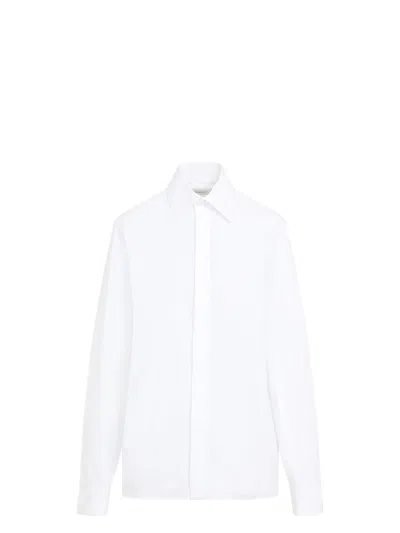 SAINT LAURENT WOMEN'S POPLIN SHIRT