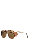 Saint Laurent Women Printed Acetate M137 Amelia Sunglasses In Multicolor