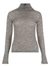 Saint Laurent Women's Printed Wool Top