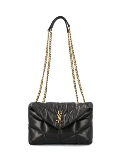 Saint Laurent Women's Puffer Toy Bag In Black