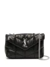 Saint Laurent Lou Puffer Toy Ysl Crossbody Bag In Quilted Leather In Multicolor