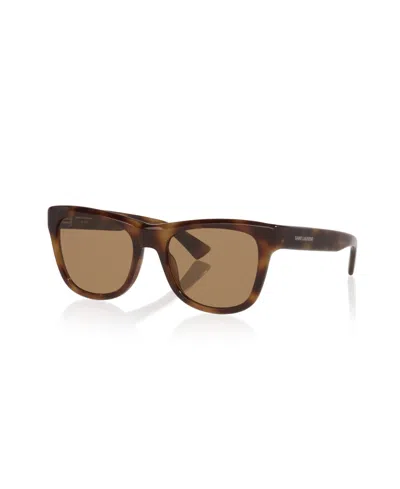Saint Laurent Women's Rectangle Sunglasses, Sl816 Ys000853 In Brown