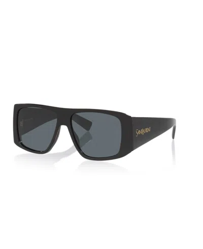 Saint Laurent Women's Rectangle Sunglasses, Sl832 Ys000889 In Black