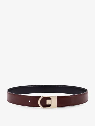 Saint Laurent Women Reversible Leather Belt