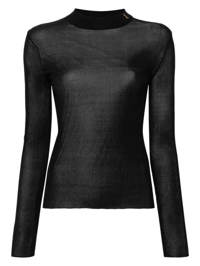 SAINT LAURENT WOMEN'S RIBBED SWEATER