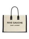 Saint Laurent Women's Rive Gauche Large Tote Bag In Beige