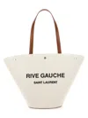 Saint Laurent Women Rive Gauche Tote Bag In Multicolor