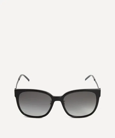 Saint Laurent Women's Round Combination Frame Sunglasses
