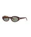 Saint Laurent Woman Sunglass Sl 567 In Green