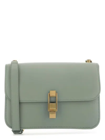 SAINT LAURENT WOMEN'S SAGE LEATHER CARRÃ£Â© SHOULDER BAG