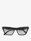 Saint Laurent Women  Black Sunglasses In Black