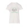 Saint Laurent Music Festival T-shirt In White