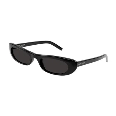 Saint Laurent Sunglasses In Black