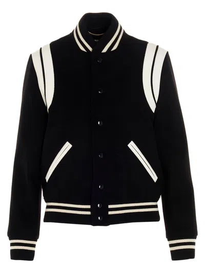 Saint Laurent Women ' Teddy' Bomber Jacket