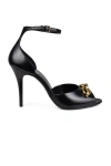 Saint Laurent Women Sandals Le Maillon In Black