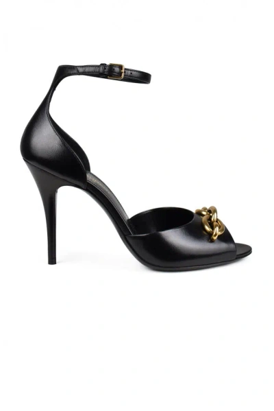 Saint Laurent Women Sandals Le Maillon In Black