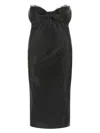 Saint Laurent Women's Satin Dress