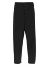 Saint Laurent Midnight Blue Crepe Satin Pant