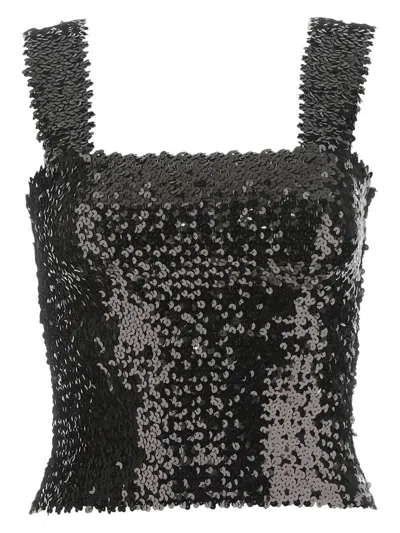 SAINT LAURENT WOMEN'S SEQUINS TOP