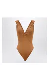 Saint Laurent Women's Silk-blend Crossover Bodysuit