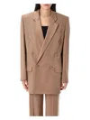 Saint Laurent Jacket In Brown