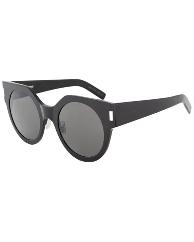 SAINT LAURENT SAINT LAURENT WOMEN'S SL 185 SLIM 52MM SUNGLASSES