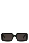 Saint Laurent Eyewear Rectangular Frame Sunglasses In Black