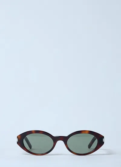 Saint Laurent Women Sl 567 Sunglasses In Gray