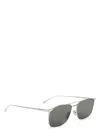 Saint Laurent Silver Metal Sl 796 Sunglasses In Silver