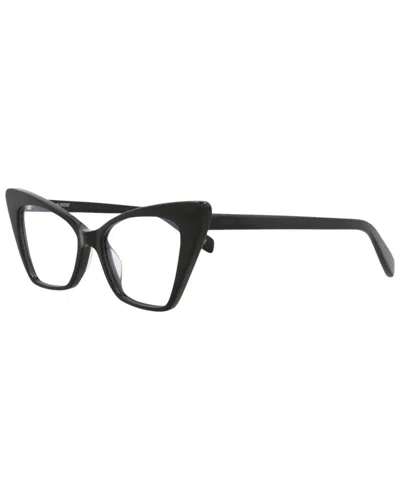 Saint Laurent Women's Sl244victo 51mm Optical Frames In Black