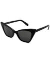 Saint Laurent Women's Sl244victoire 51mm Sunglasses In Black