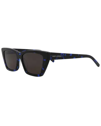 Saint Laurent Women's Sl276mica 53mm Sunglasses In Brown