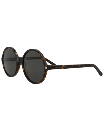 Saint Laurent Women's Sl450 58mm Sunglasses In Burgundy