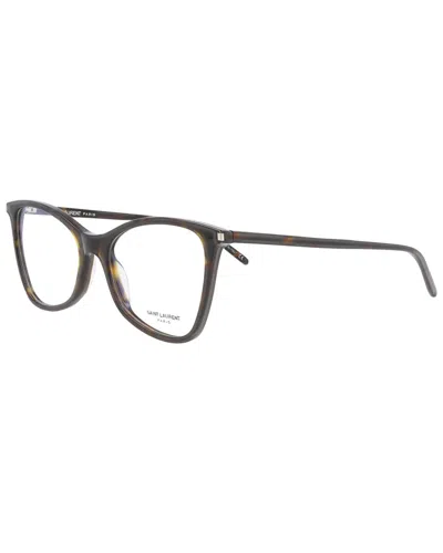 Saint Laurent Women's Sl478jerry 53mm Optical Frames In Brown