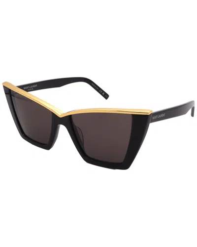 Saint Laurent Women's Sl570 54mm Sunglasses In Black