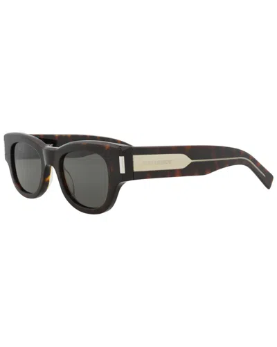 Saint Laurent Women's Sl573 49mm Sunglasses In Brown