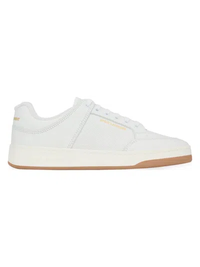 SAINT LAURENT WOMEN'S SL/61 LOW-TOP SNEAKERS IN PERFORATED LEATHER