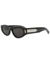 Saint Laurent Women's Sl618 56mm Sunglasses In Black