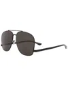 Saint Laurent Women's Sl653leon 59mm Sunglasses In Black