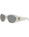 Saint Laurent Women's Sl736 52mm Sunglasses In Neutral