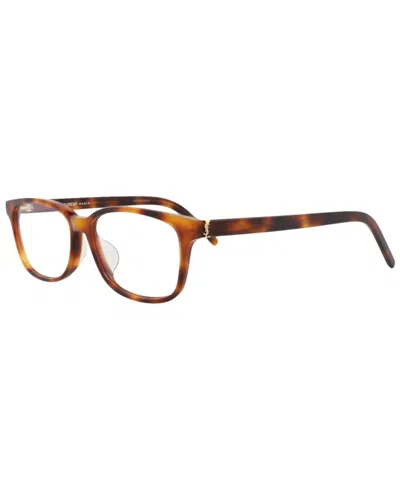 Saint Laurent Women's Slm109f 54mm Optical Frames In Brown