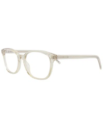 Saint Laurent Women's Slm113 54mm Optical Frames In White