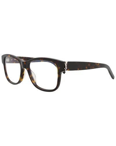 Saint Laurent Women's Slm132 55mm Optical Frames In Brown